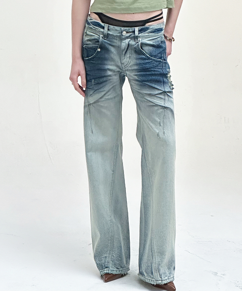INES JEANS (BLUE)