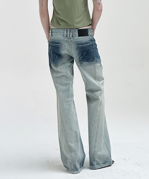 INES JEANS (BLUE)