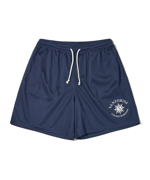 Santorini Sun Mesh Shorts_NAVY