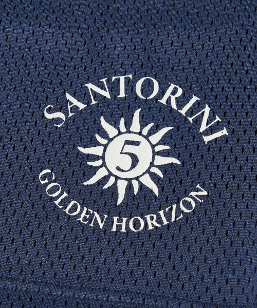 Santorini Sun Mesh Shorts_NAVY