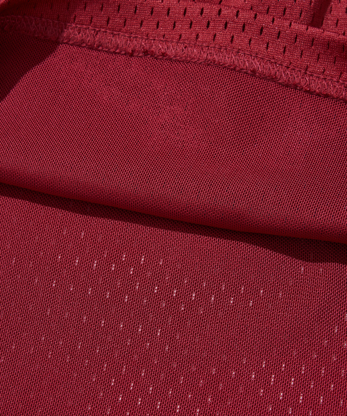 Santorini Sun Mesh Shorts_BURGUNDY