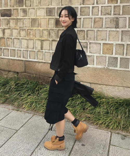 Bronx Bio Washed 3/4 Cargo Pants_BLACK