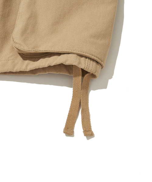 Bronx Bio Washed 3/4 Cargo Pants_BEIGE