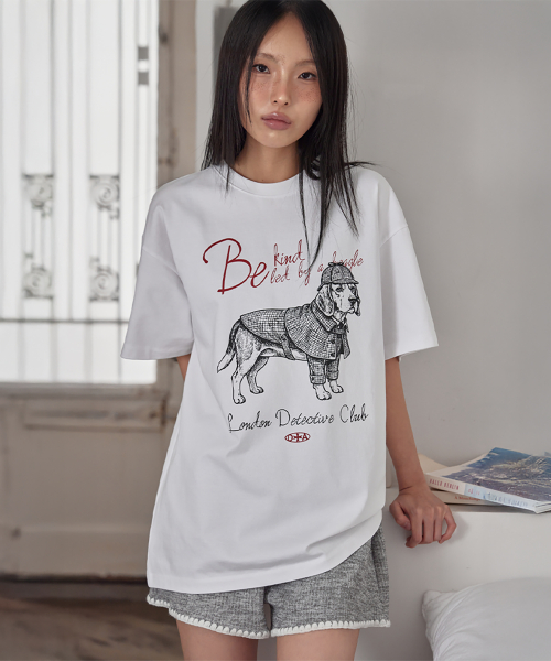 DADA Beagle Print T-Shirt, 3colors