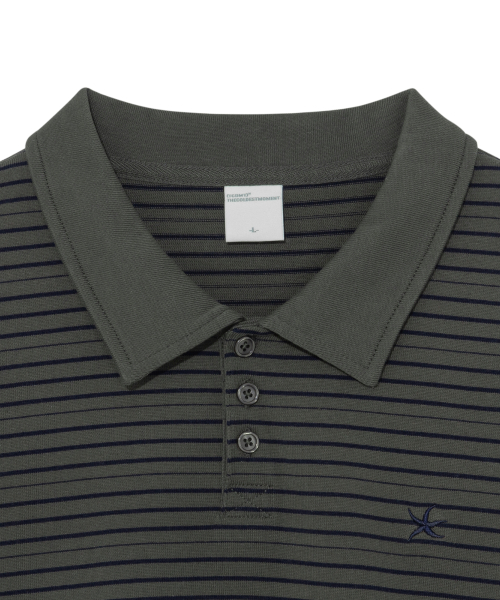TCM stripe pk T (charcoal)