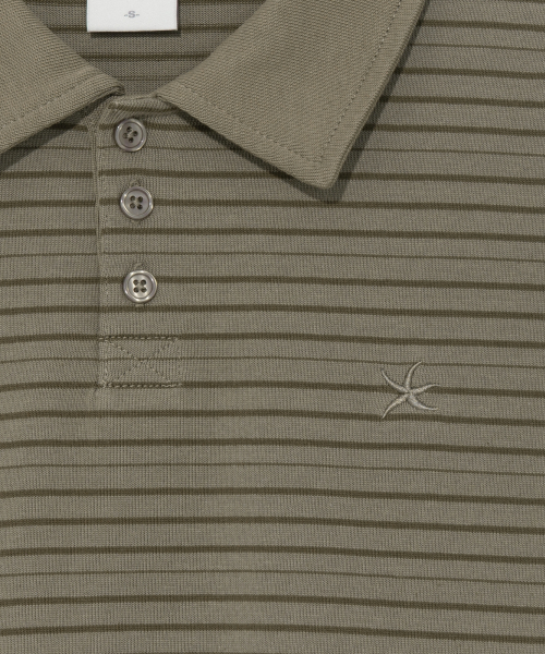 TCM stripe pk T (khaki brown)