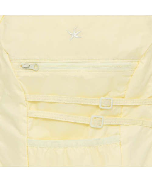 TCM belt strap nylon backpack (yellow)