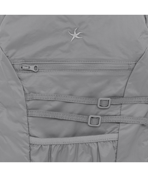 TCM belt strap nylon backpack (grey)
