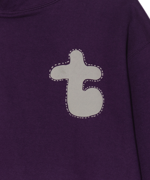 TCM T hoodie (purple)