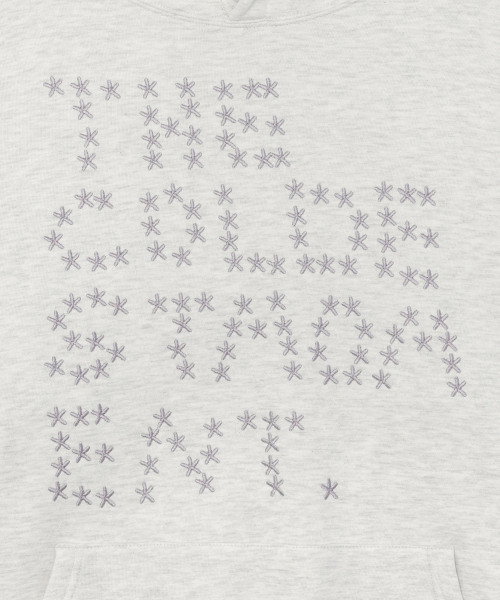 TCM star dot hoodie (oatmeal melange)