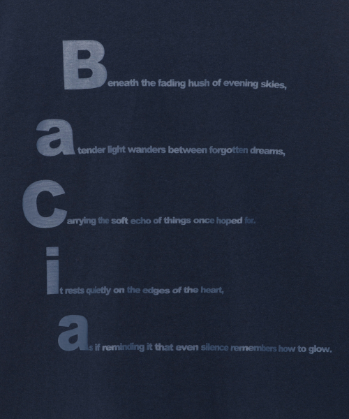 TCM bacia long sleeve (navy)