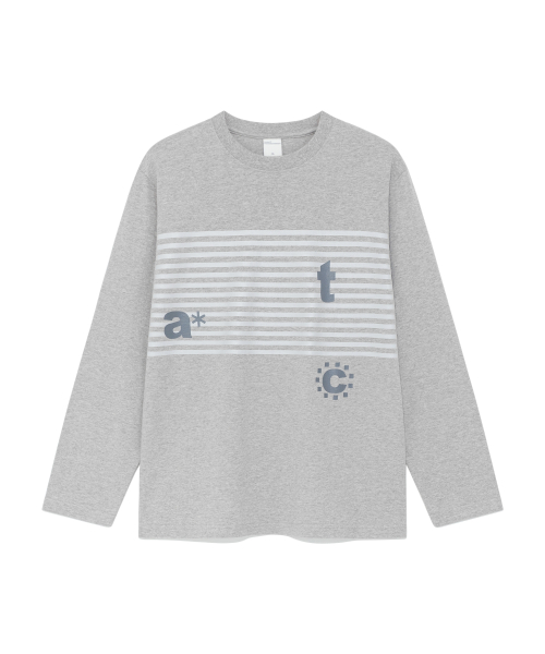 TCM atc long sleeve (melange grey)
