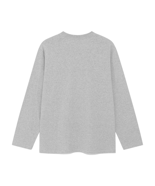 TCM atc long sleeve (melange grey)