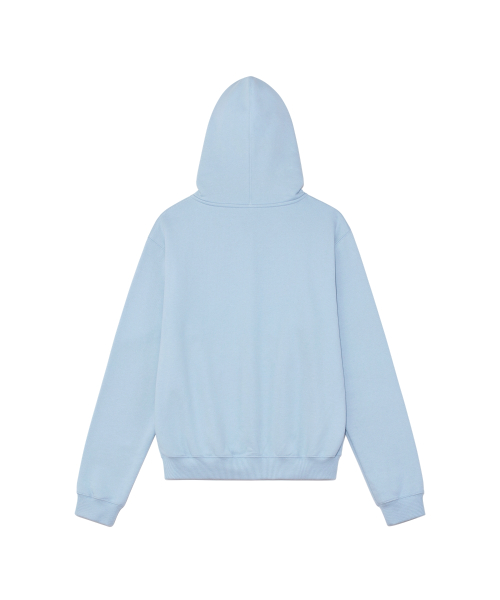 TCM snail hooded zip-up (sky blue)