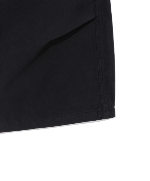 TCM double welt pocket half pants (black)