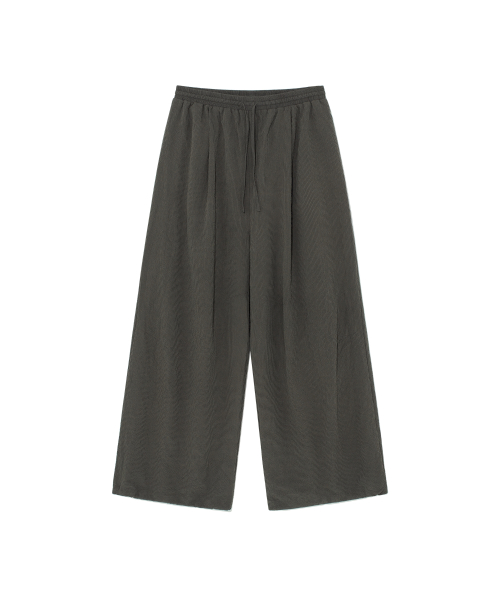 TCM mini logo breeze pants (charcoal)