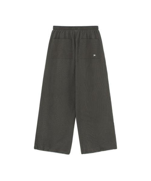 TCM mini logo breeze pants (charcoal)