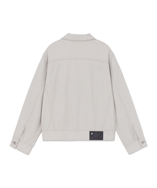 TCM double-button trucker jacket (ivory)
