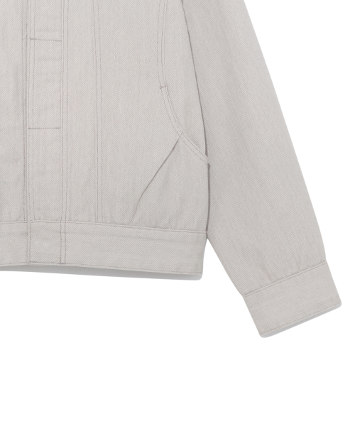 TCM double-button trucker jacket (ivory)