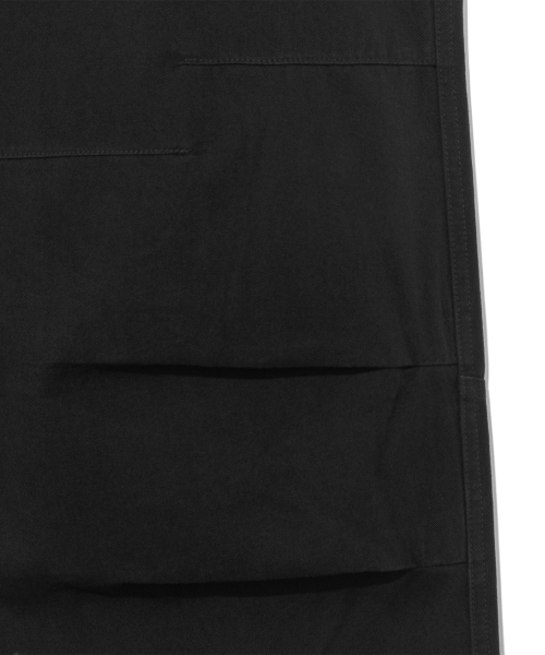 TCM pleated cargo pants (black)