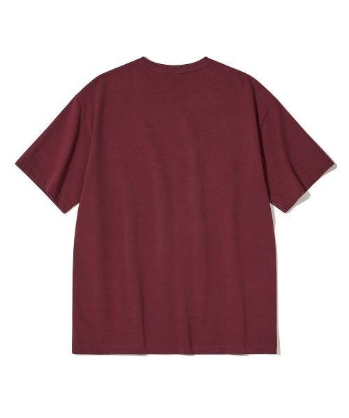 Borneo Panther T-shirt_BURGUNDY