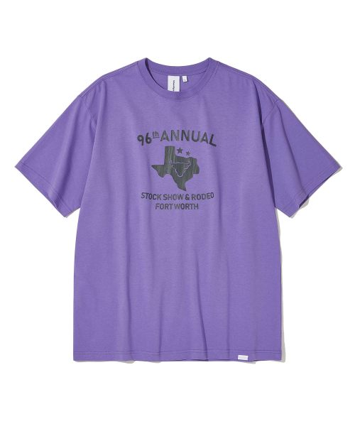 Fort Worth Rodeo T-Shirt_PURPLE