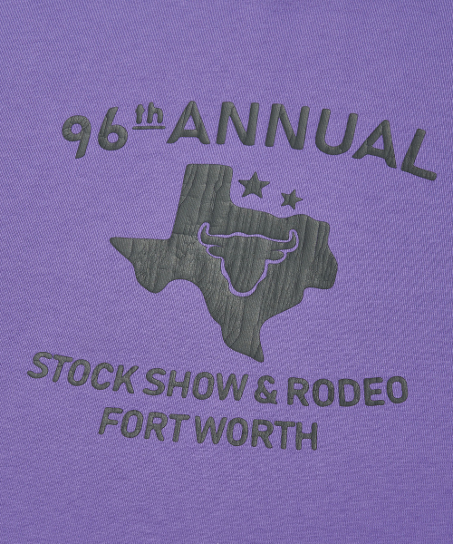 Fort Worth Rodeo T-Shirt_PURPLE