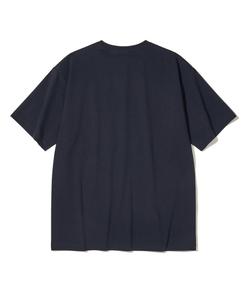 Union Jack Applique T-Shirt_NAVY