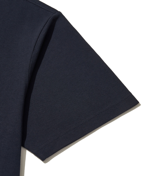 Union Jack Applique T-Shirt_NAVY