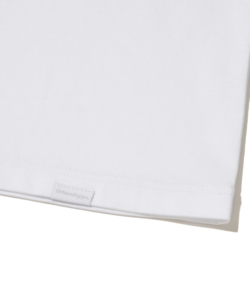 Union Jack Applique T-Shirt_WHITE