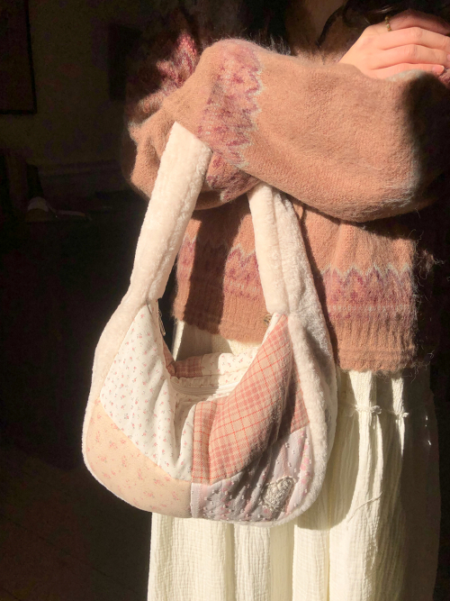 Patchwork quilted hobo bag_eosie
