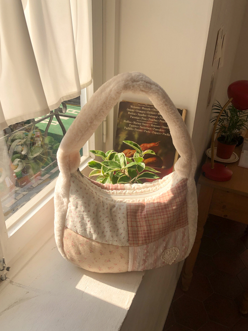 Patchwork quilted hobo bag_eosie