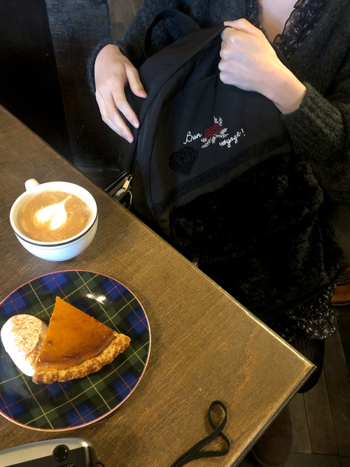 Vintage bon voyage backpack_black