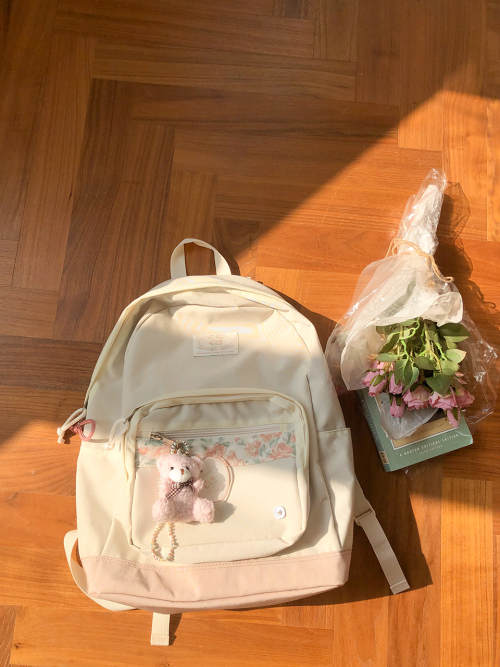 Bon voyage backpack_vintage rose