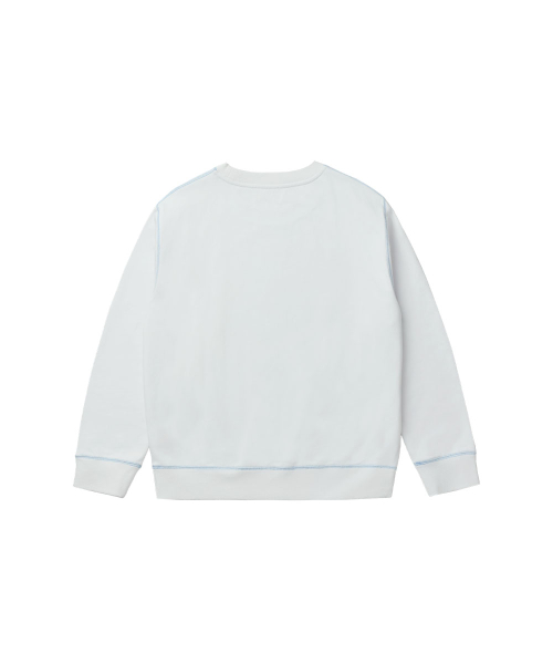 CLOVER SWEATSHIRT - WHITE