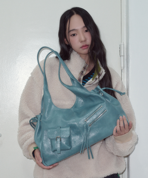 Poki Asymmetric Pocket Shopper Bag_30782SH