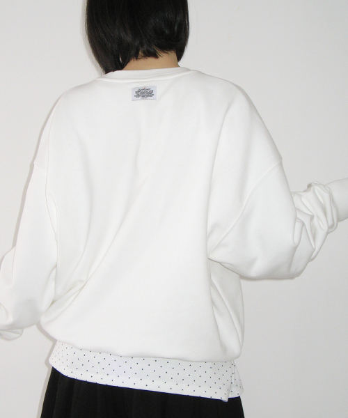 BASIC RR ARCHIVE SWEATSHIRT WHITE