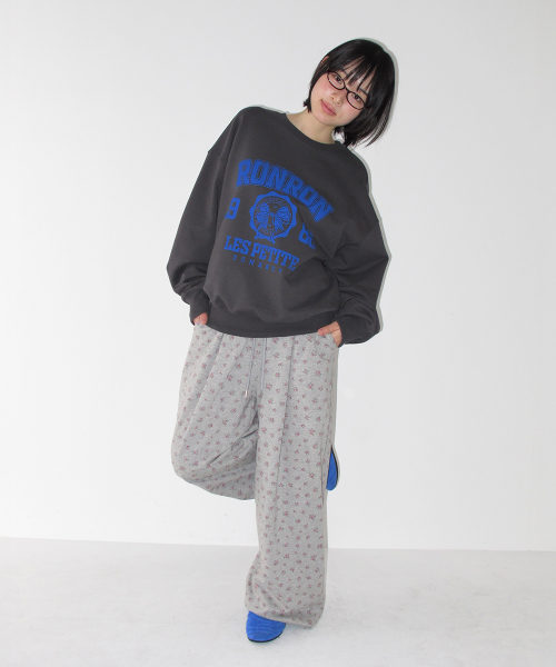 RR 1988 VINTAGE RIBBON SWEATSHIRT CHARCOAL