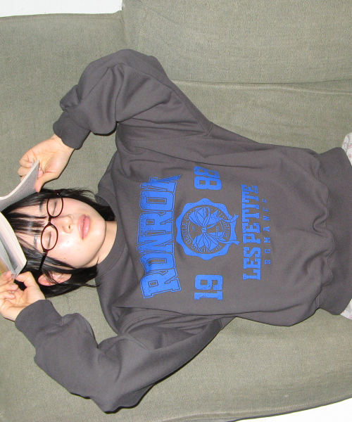 RR 1988 VINTAGE RIBBON SWEATSHIRT CHARCOAL