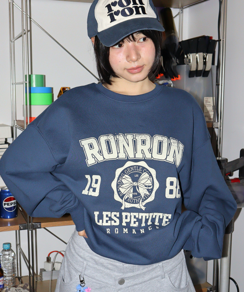 RR 1988 VINTAGE RIBBON SWEATSHIRT NAVY