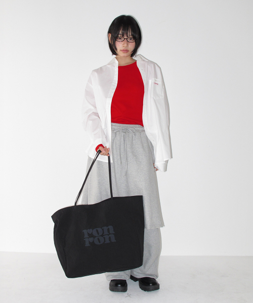 BUTTON POCKET OVERSIZED SHIRT WHITE