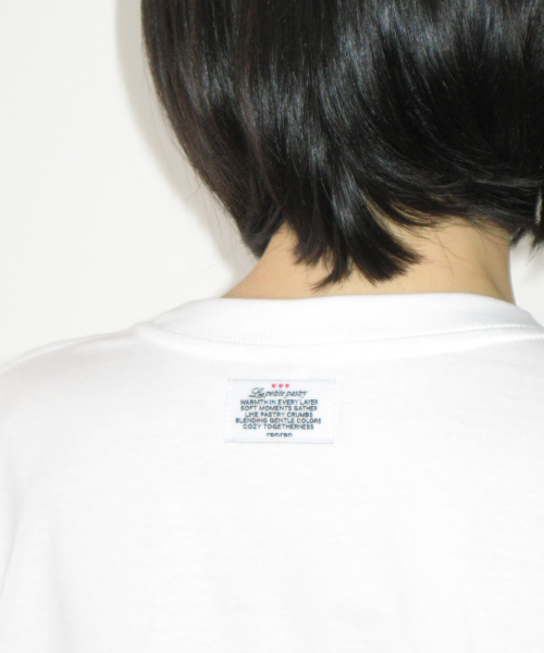 QUIET CAT OVER FIT T SHIRT WHITE