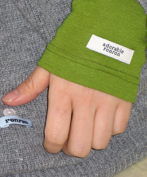 SOFT V NECK BASIC KNIT GREY