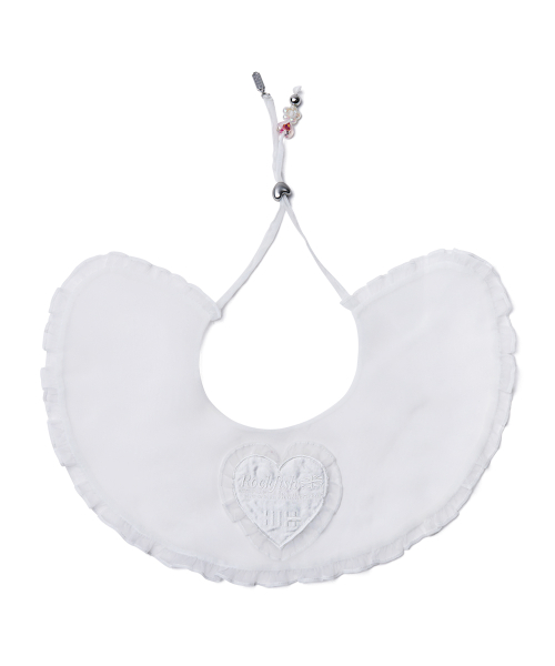 [× ILLIT] ORGANZA CAPE - WHITE