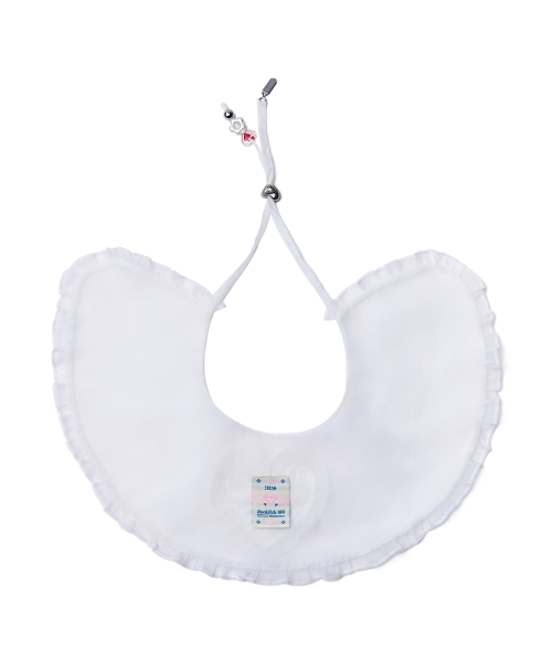 [× ILLIT] ORGANZA CAPE - WHITE