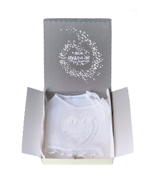 [× ILLIT] ORGANZA CAPE - WHITE