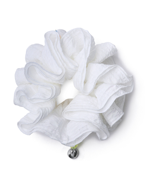 [× ILLIT] SCRUNCHIE - WHITE