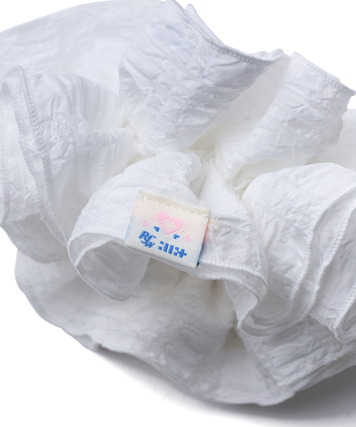 [× ILLIT] SCRUNCHIE - WHITE