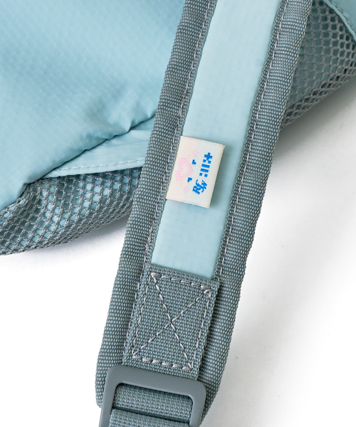 [× ILLIT] FLAP BACKPACK - SKY BLUE