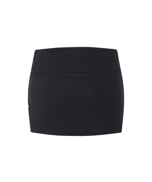 Karena Side Pocket Mini Skirt (Black)